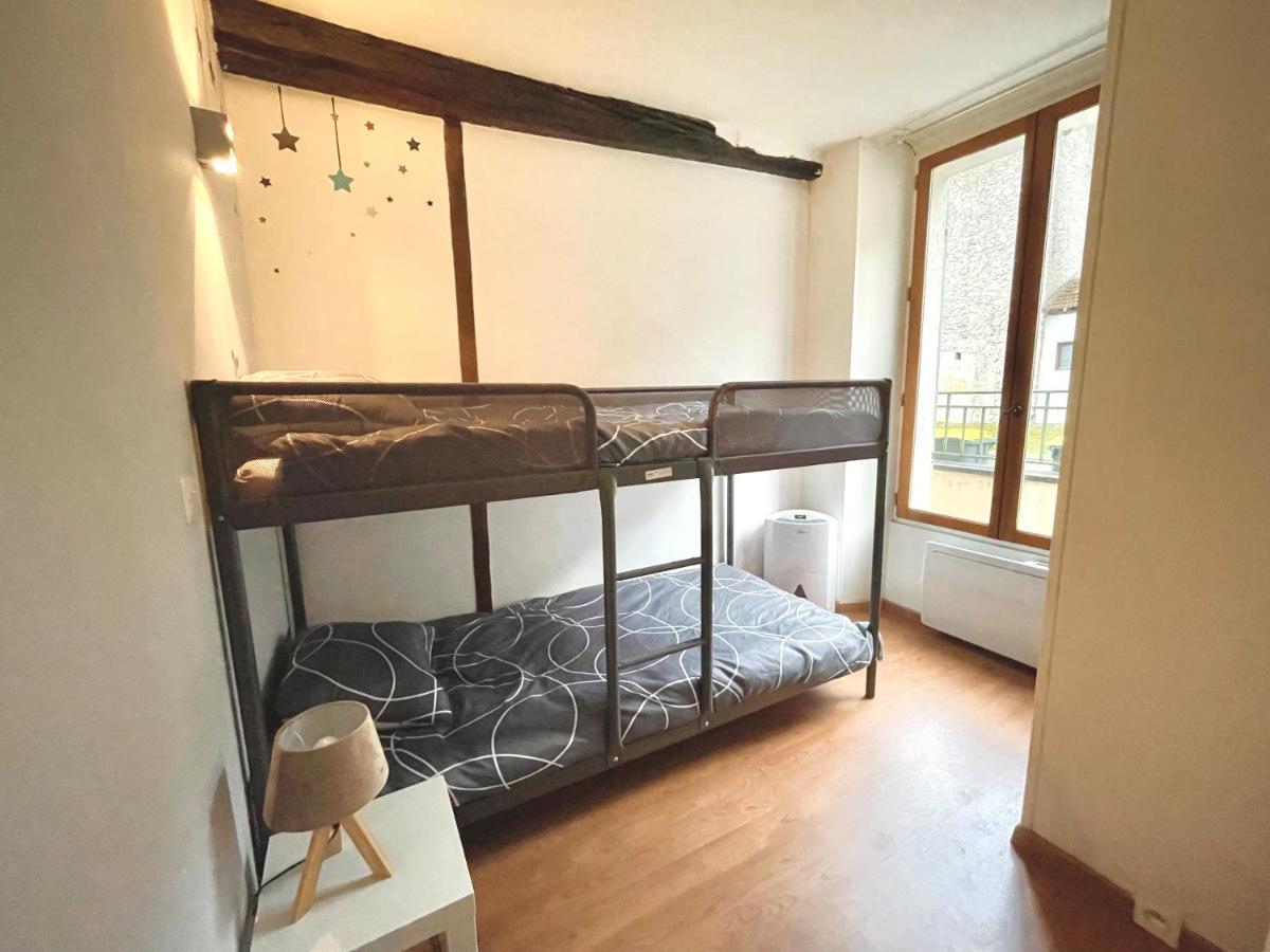 T3-Balcon Plein Sud-Acces Direct Au Bord Du Loing Apartman Moret-sur-Loing Kültér fotó